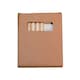 image 3 of Bullet 8 Piece Colouring Set - Brown - 9 x 7 x 1.4 cm