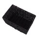 image 3 of Large Black Paper Rope Tray | Black | Black | Large