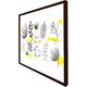 image 1 of Selection of leaves (Picture Frame) Brown | M