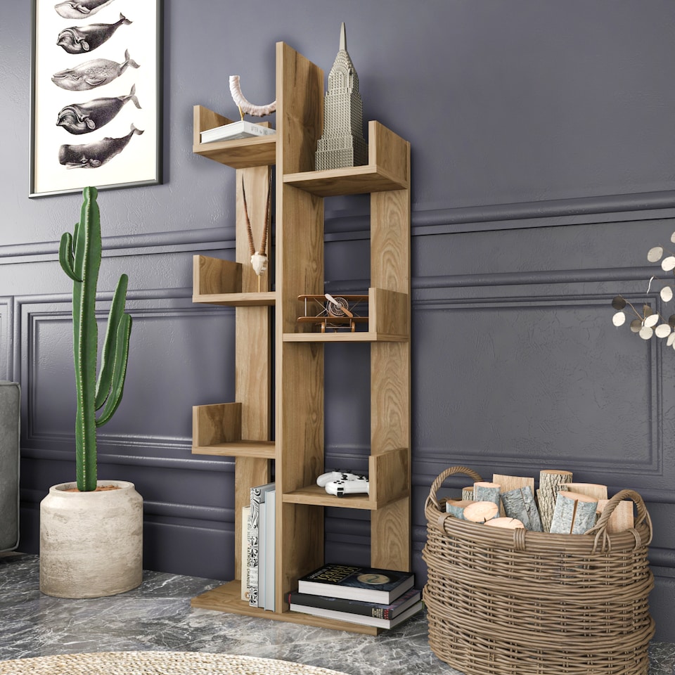 image 1 of Decorotika Lusia 4-tier Bookcase Shelving