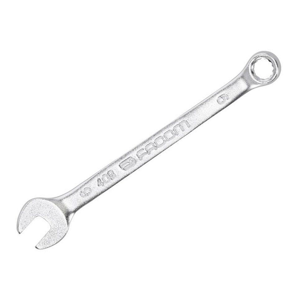 Facom 40B.6 slim metric combination spanner, 6mm.
