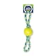 image 1 of Zeus Fitness Dog Toys Ball Double tug with TPR ball 41cm