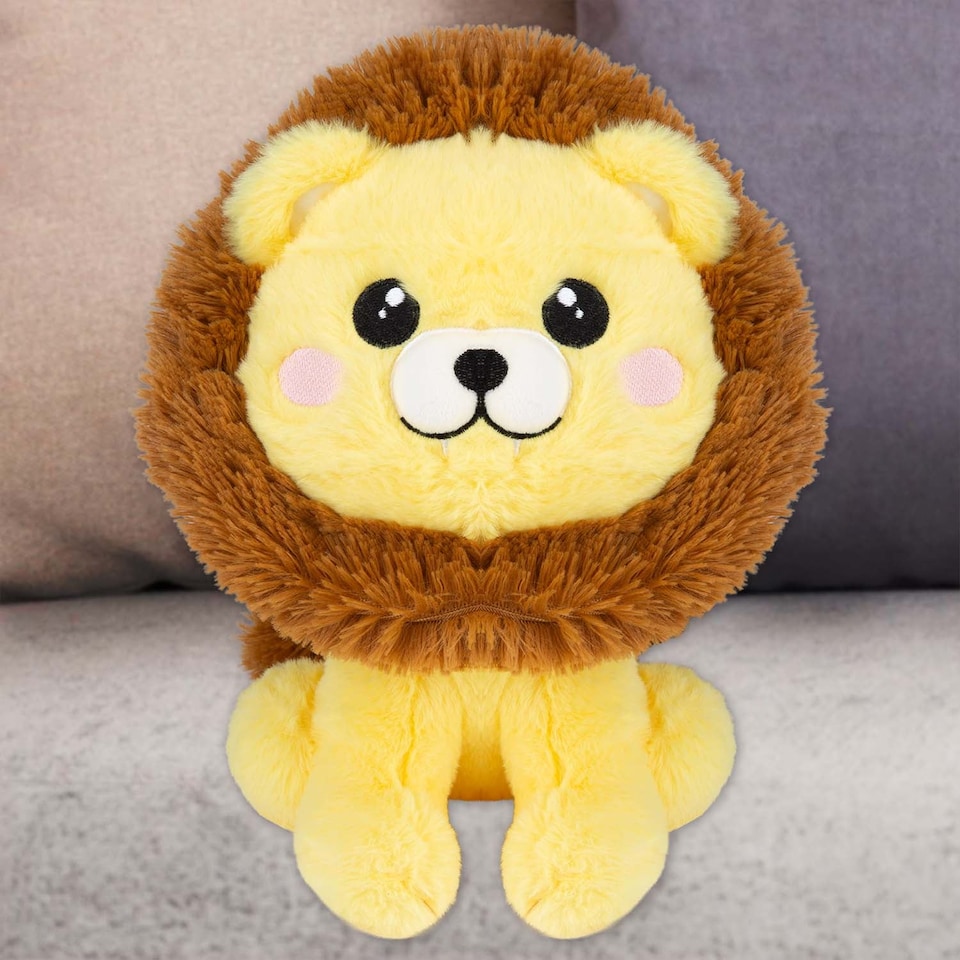 image 1 of PMS Kawaii Zoo Lion Soft Toy Multi-coloured - 25cm x 16cm