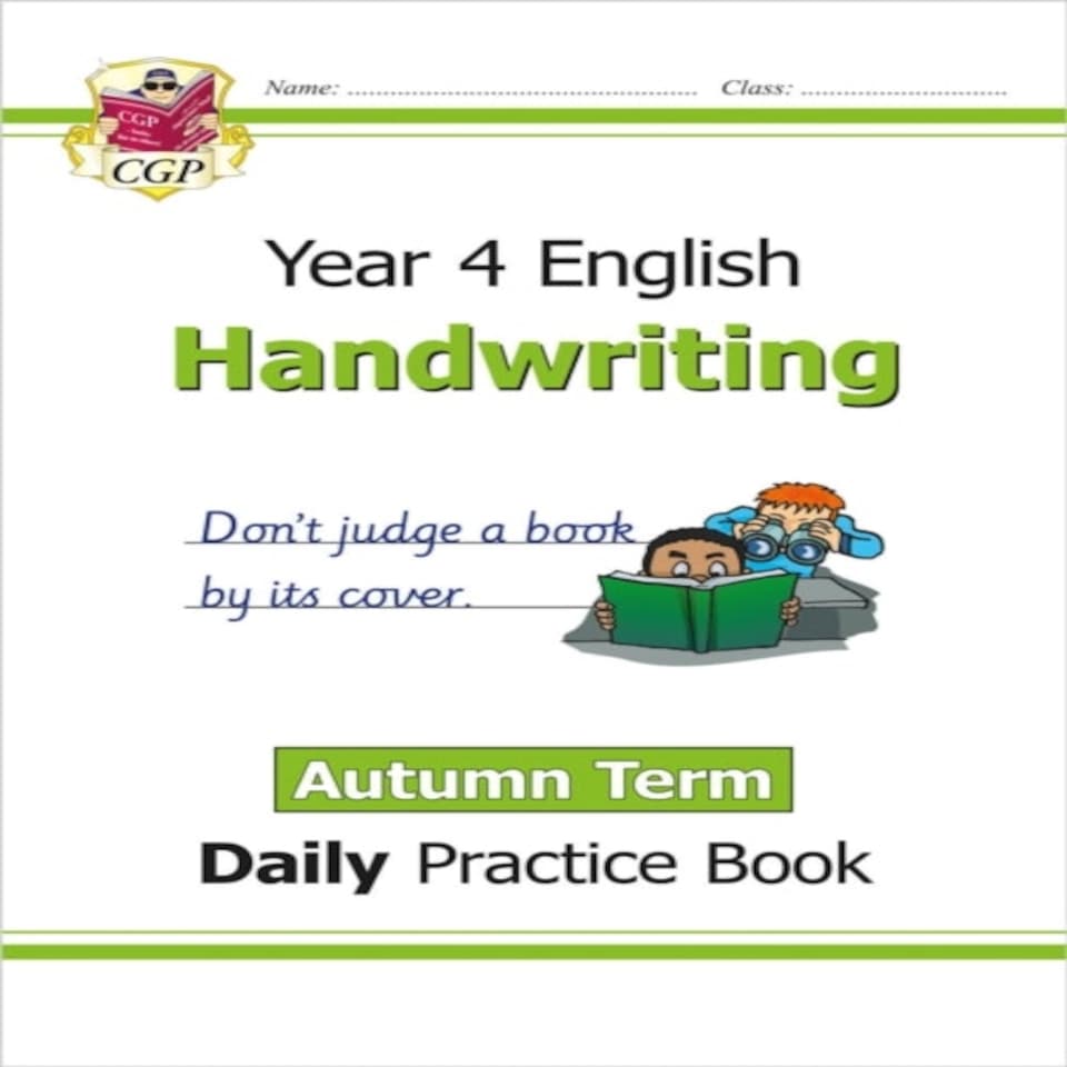 Ks2 Handwriting Year 4 Daily Practice Book: Autumn Term