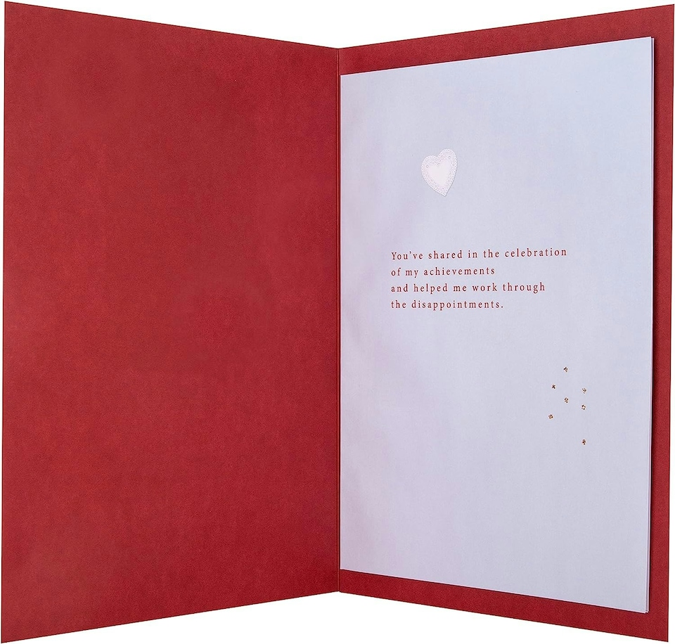 image 1 of Classic Illustrated Design with Heartfelt Verse Husband Anniversary Card