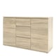 image 2 of Nova Sideboard 3 Drawers 2 Doors in Oak
