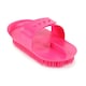 image 4 of Shires Plastic Horse Curry Comb - Baby Pink - One Size