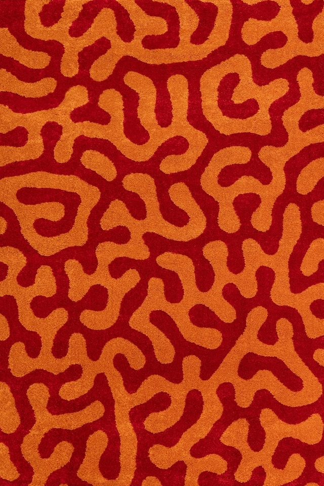 image 1 of The Rugs Joli Collection Abstract Pattern Soft and Dense Pile Living Room and Bedroom Floor Rug