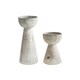 image 9 of Padstow White Wash Wooden Candle Holders 2 Pack N/A