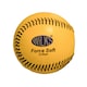 image 2 of Wilks Force Soft Leather Softball - Yellow/Black - One Size