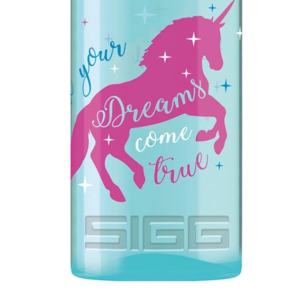 image 1 of Sigg Childrens/Kids Viva One Water Bottle - Blue/Pink - 0.5L