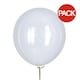image 1 of Globos Latex Balloons (Pack of 100) - Transparent - One Size