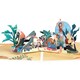 image 5 of Breathe & Balance 3D Pop Up Yoga Studio Scene Greeting Card