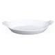 image 4 of Oval Eared Dishes: Apilco Fine White French Porcelain Dishes 25.5cm x 14cm