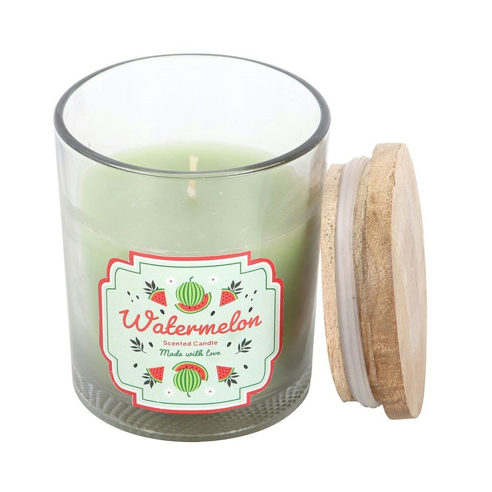 Something Different Watermelon Scented Candle - Light Green - One Size