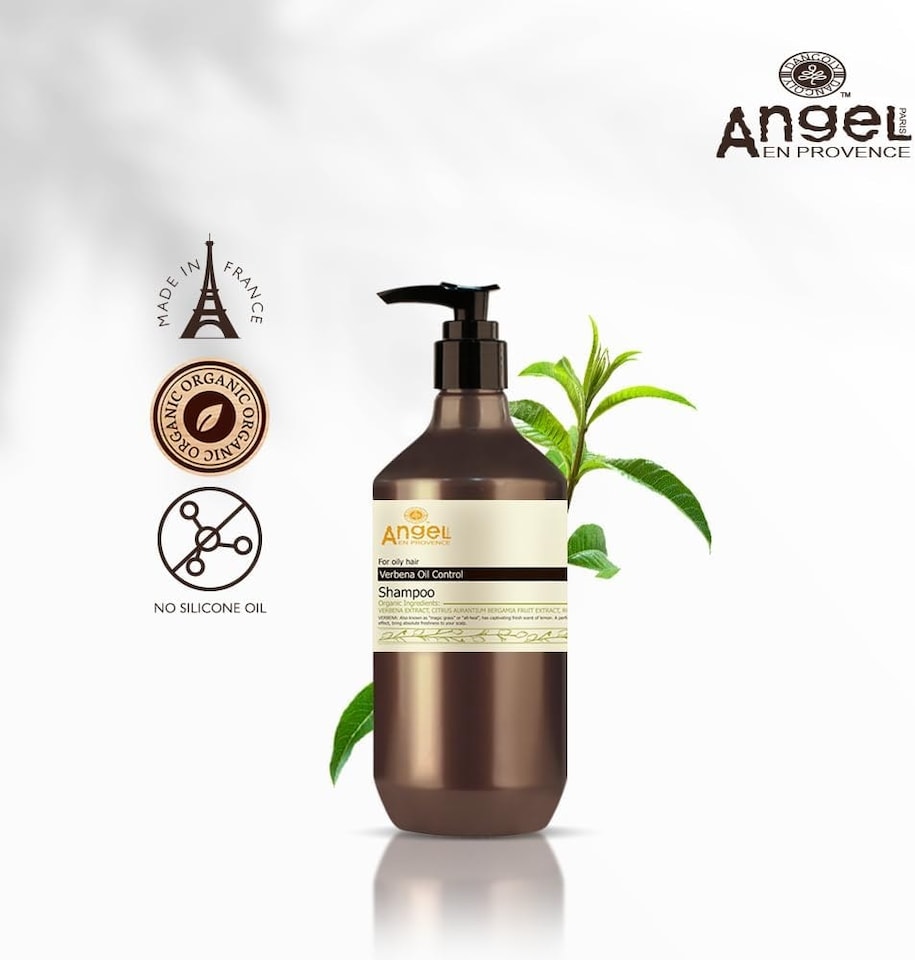 image 1 of Angel En Provence Verbena Oil Control Shampoo 400ml