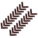 image 1 of Angle Corner Bracket L-Shape Brace Fastener Plate 150 x 150 x 37mm Joist 20PK