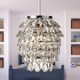 image 5 of Pineapple - Chrome and Clear Jewelled Pendant Lightshade | Clear | Chrome | Medium | 1