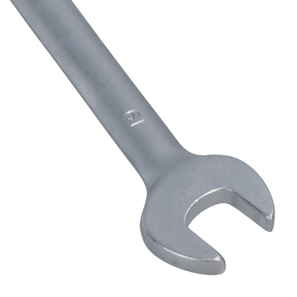 image 1 of 19mm Metric Double Jointed Flexi Ratchet Combination Spanner Wrench 72 Teeth