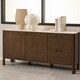 image 6 of Southampton Sideboard With 2 Doors 2 Drawers and 2 Shelves in Cream Ceramic Cream