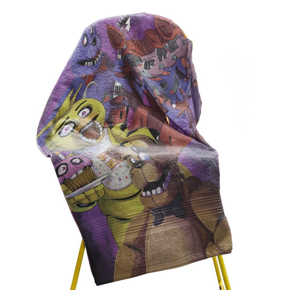 image 1 of Five Nights At Freddys Freddy Fazbear Towel | Multi | Multicoloured | One Size | 1