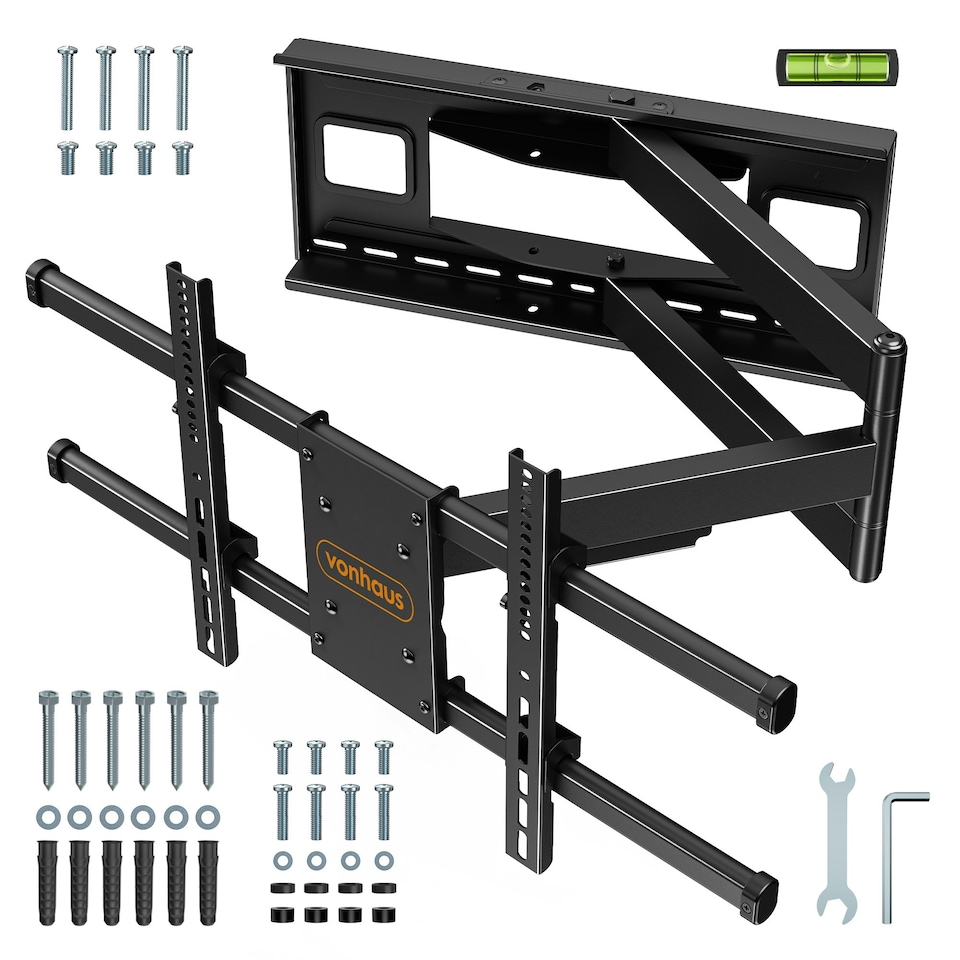image 1 of VonHaus Long Reach Articulating TV Wall Bracket for 40-85" Screens