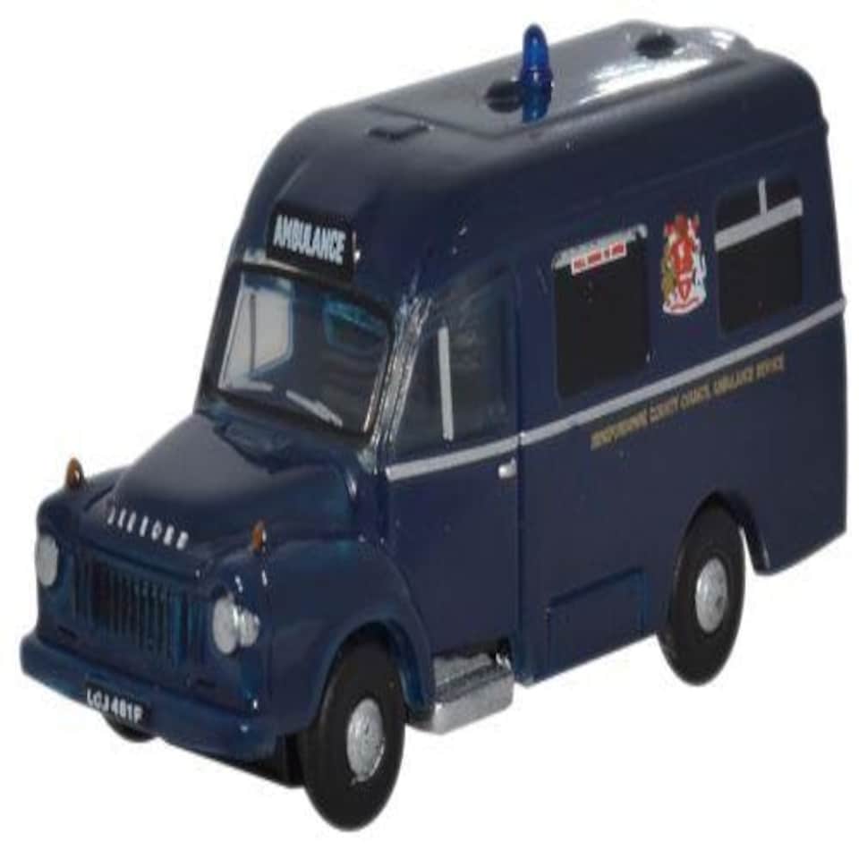 Oxford Diecast Bedford J1 Lomas Ambulance Hereford