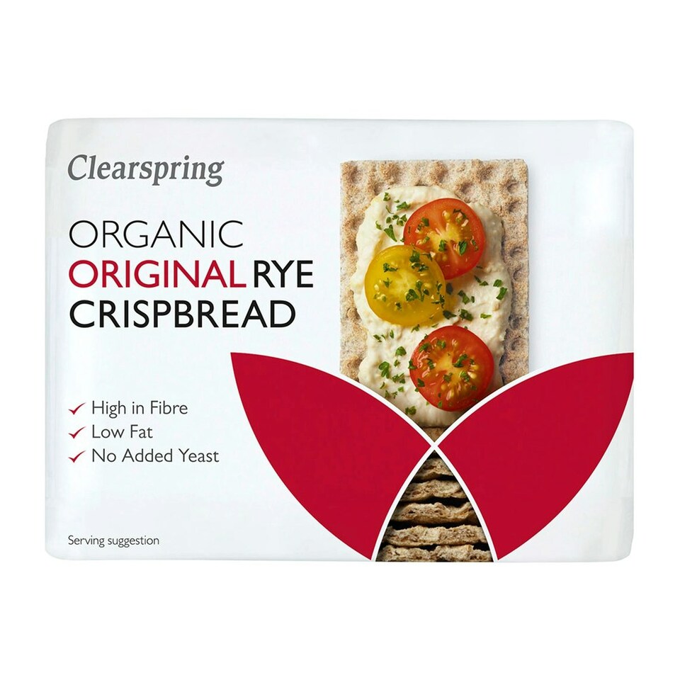 Organic Original Rye Crispbread 200g (Clearspring)