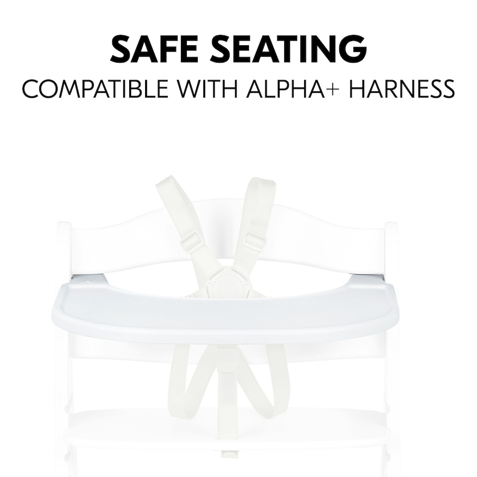 image 1 of Hauck Alpha Click Tray - White
