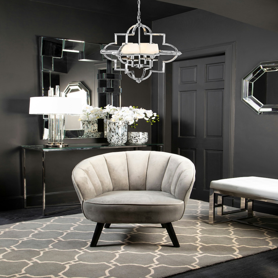 image 1 of Kensington Townhouse Arabesque Pendant Light