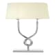 image 1 of Interiors by Premier Table Lamp with Cross Base Silver