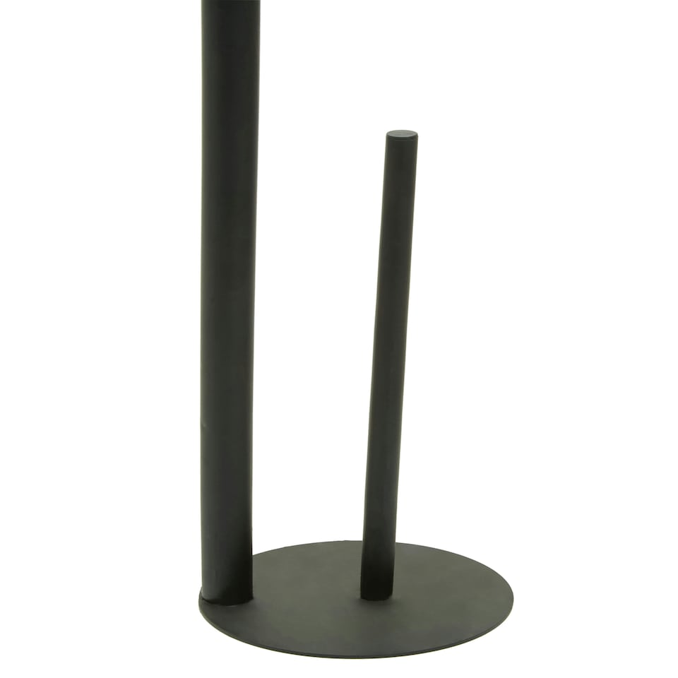 image 1 of Fay Black Toilet Roll Holder