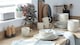 image 4 of Waterside 16pc Reactive Glaze Cream Dinner Set