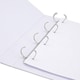 image 4 of Pack of 6 A4 White 40mm Presentation 4D-Ring Binders