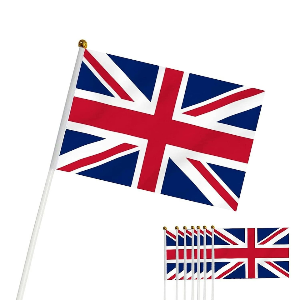 image 1 of 20 Union Jack Royal Jubilee Flags - 5x3ft Multi