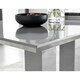 image 2 of Furniturebox Imperia 4 Grey Modern High Gloss Dining Table