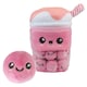 image 6 of Boba Tea Soft Toy Cute Plushie Huggable Cuddly Stuffed Toy Gift 35cm Pink