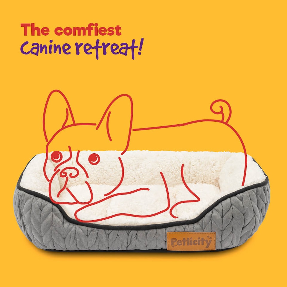image 1 of Deluxe Pet Bed Small