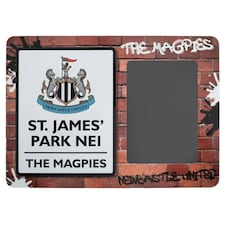 Newcastle United FC St James Park Photo Frame Sign - Black/White/Brown - One Size