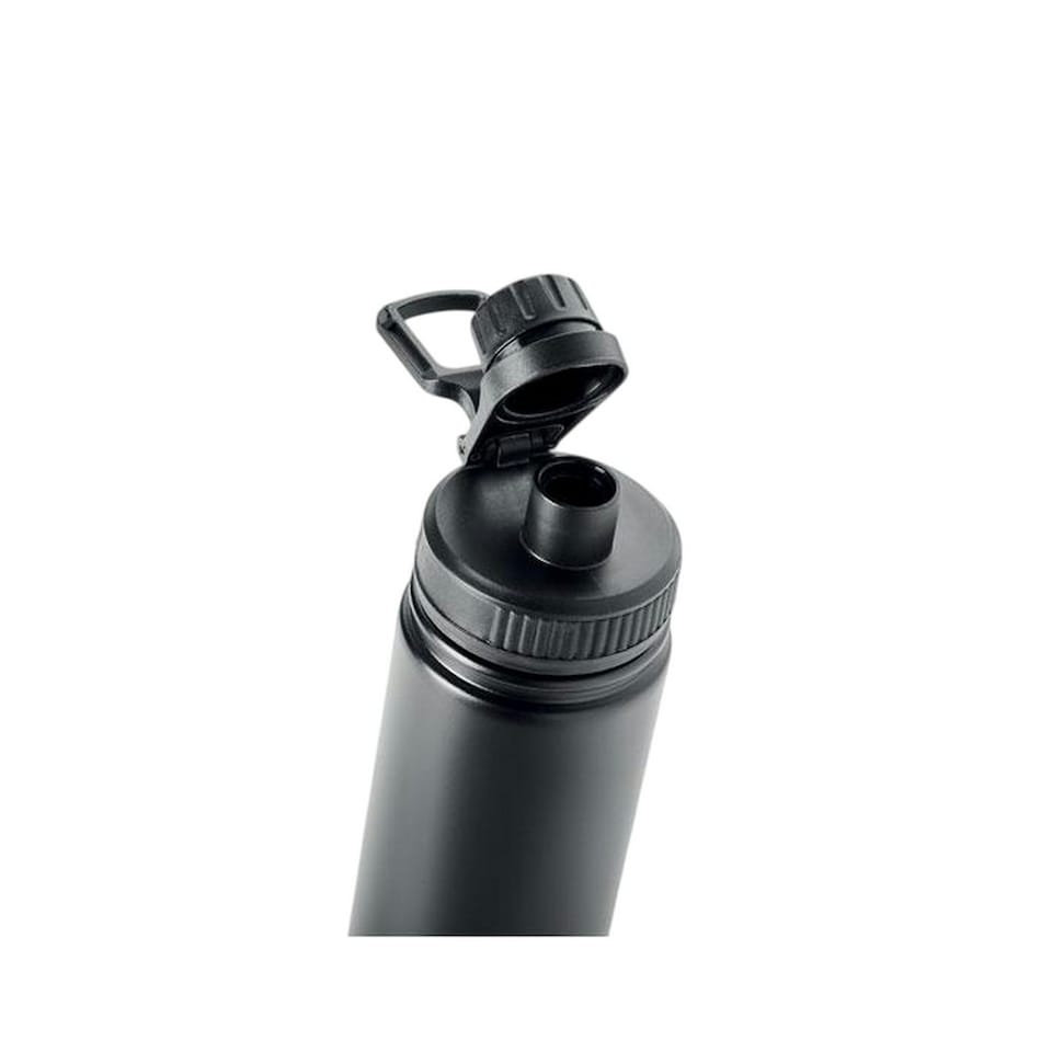 image 1 of MidOcean Mili Double-Walled 500ml Bottle - Black - One Size Black | One Size