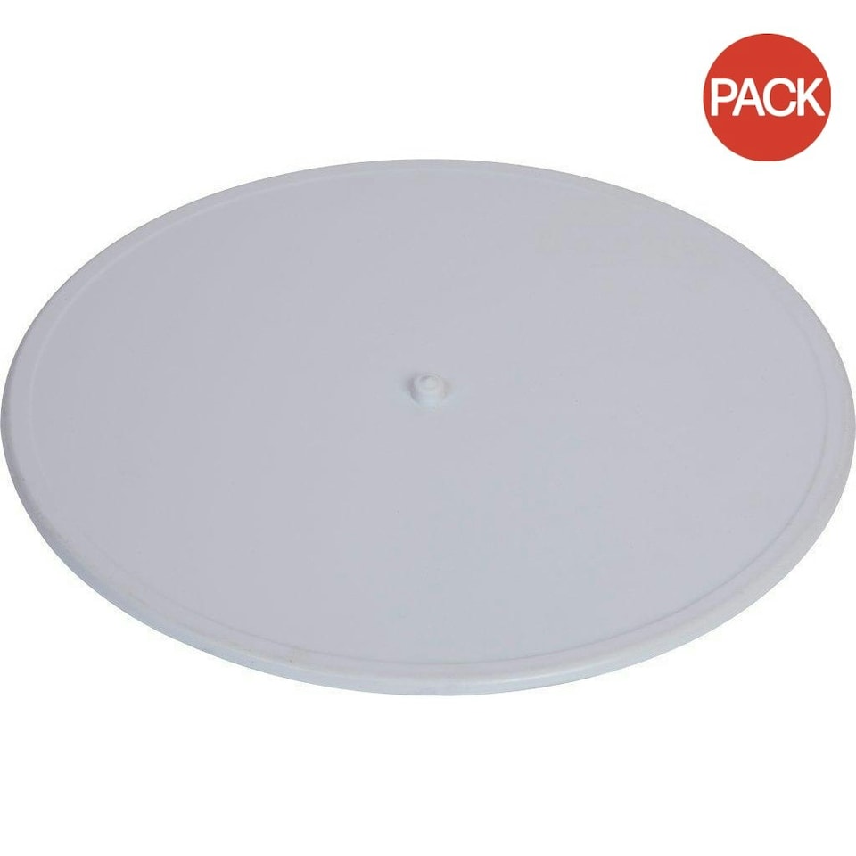 Carta Sport Cricket Fielding Disc (Pack of 25) - White - 175mm