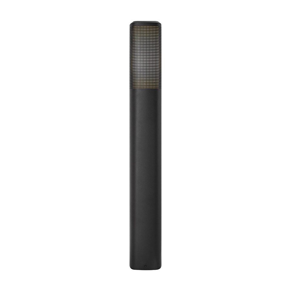 image 1 of Nordlux Sidara Outdoor Garden Post Black Aluminium E27 Coastal/Marine Safe - Mains Powered, IP44
