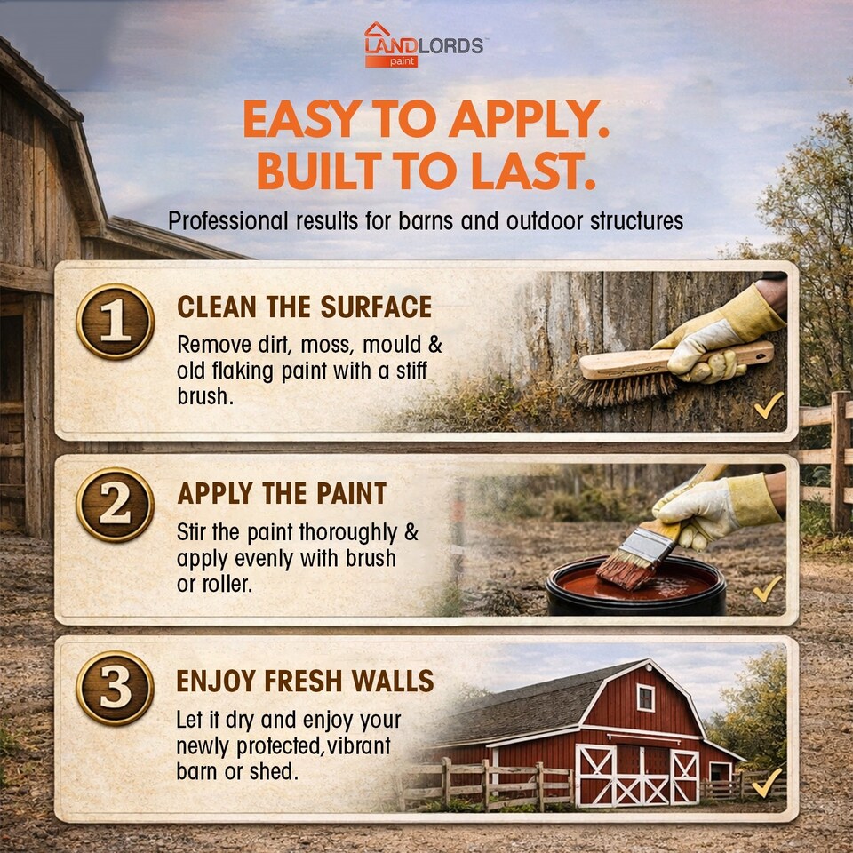 image 1 of Landlords Paint - Barn Paint - Weatherproof Protection for Wood, Furniture, Gates and Fences - Sage Green - 5L