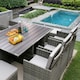 image 3 of HESTIA Rattan Dining Set 10 Seater Cube for Garden Patio