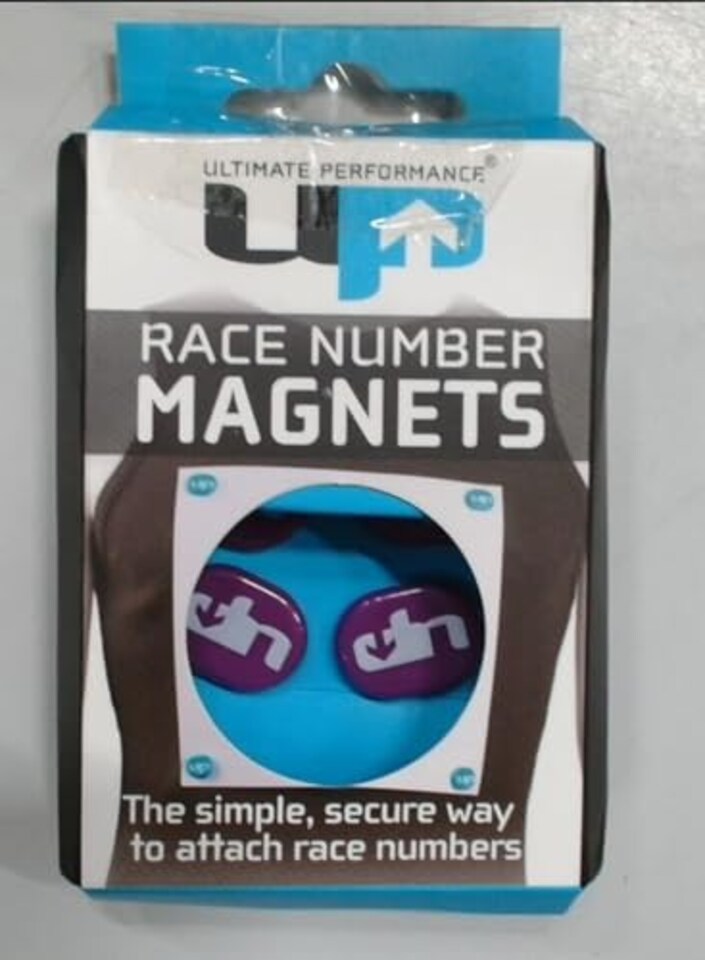 image 1 of Ultimate Performance Race Number Magnets, Purple, Osfa