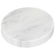 image 1 of Argon Tableware Round Marble Placemats - 30cm - White - Pack of 6 White