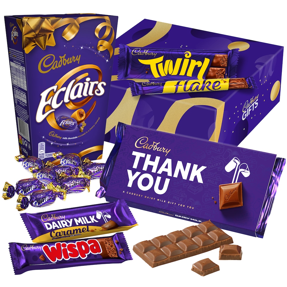 image 1 of Cadbury "Thank You" Chocolate Gift Box