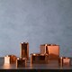 image 4 of Maison by Premier Chai Square Copper Finish Cookies Canister