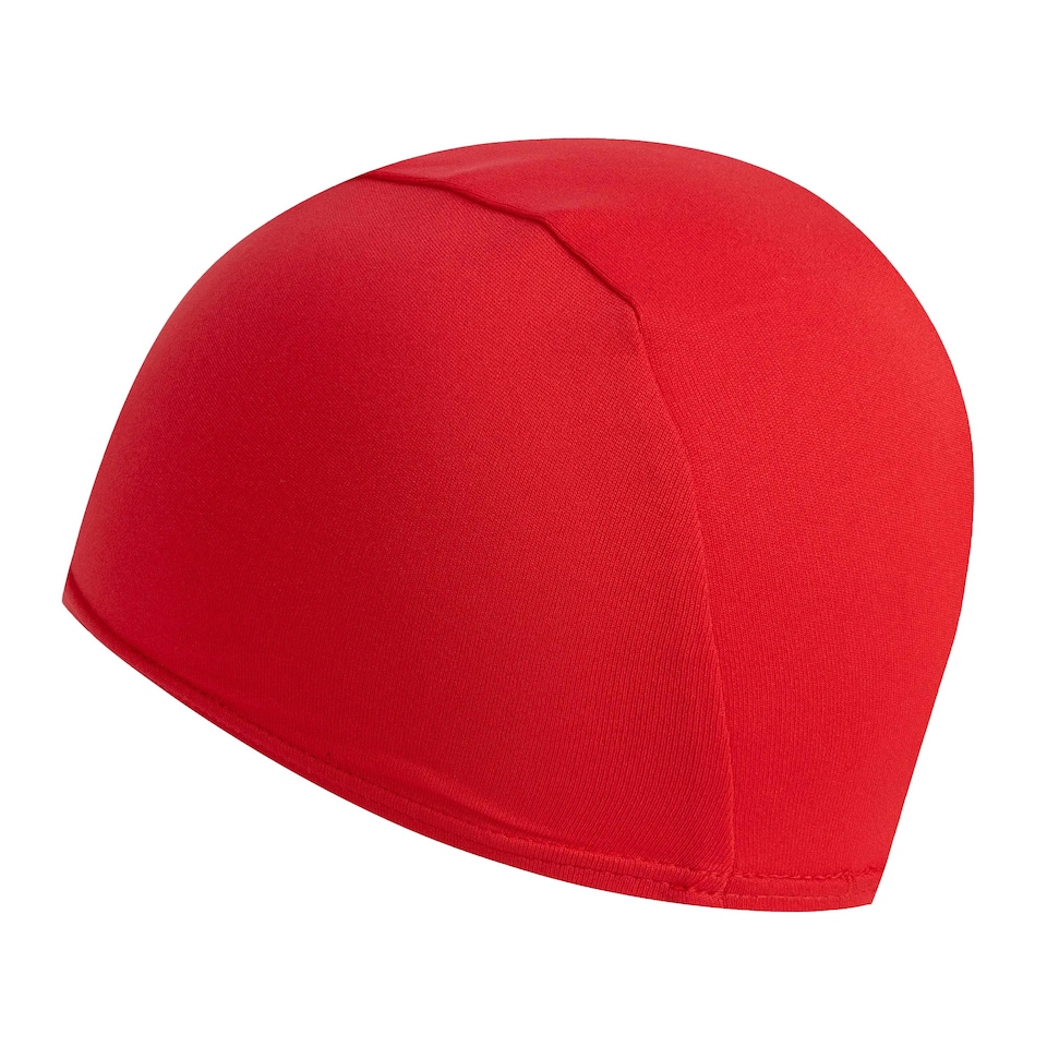 image 1 of Speedo Unisex Adult Polyester Swim Cap - Red - One Size