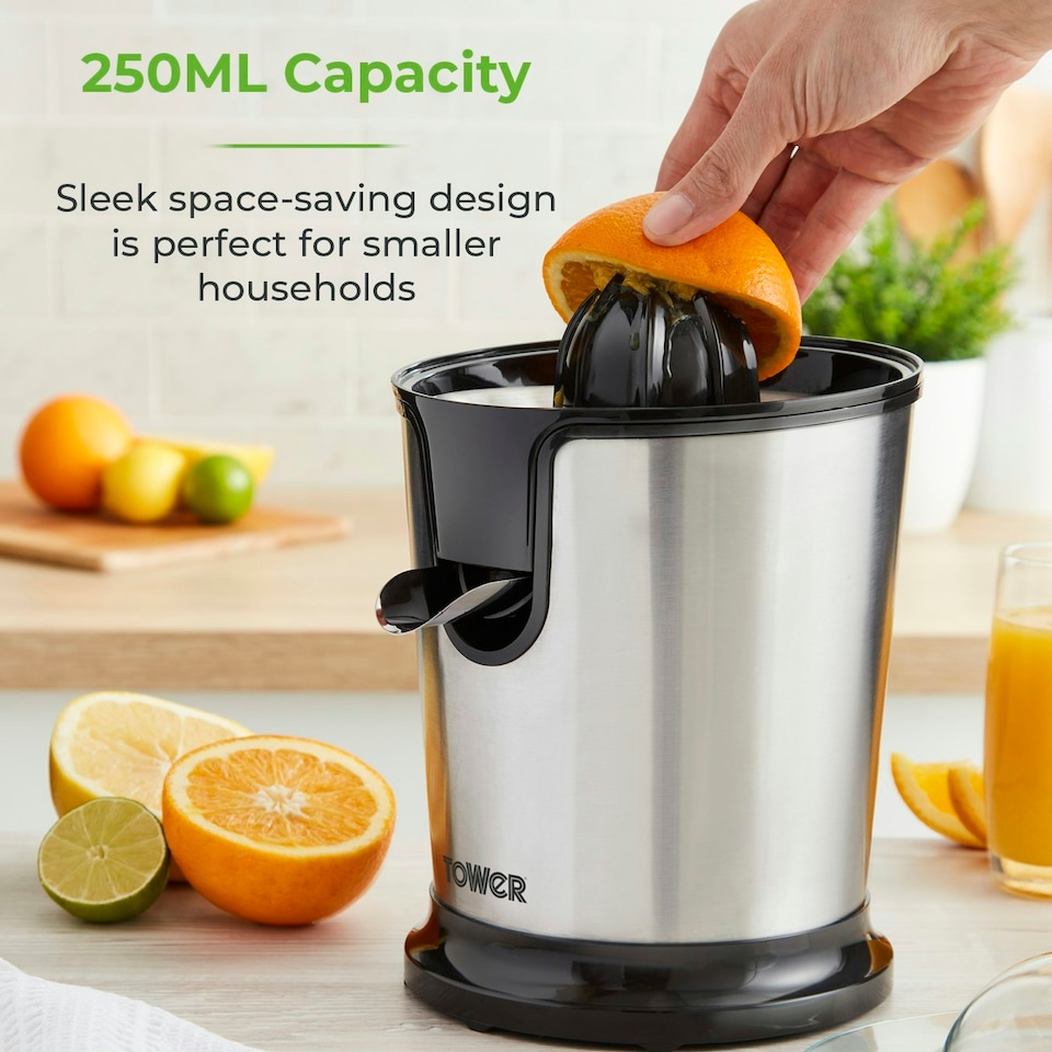 image 1 of Tower T12062 Citrus Juicer 100W Stainless Steel